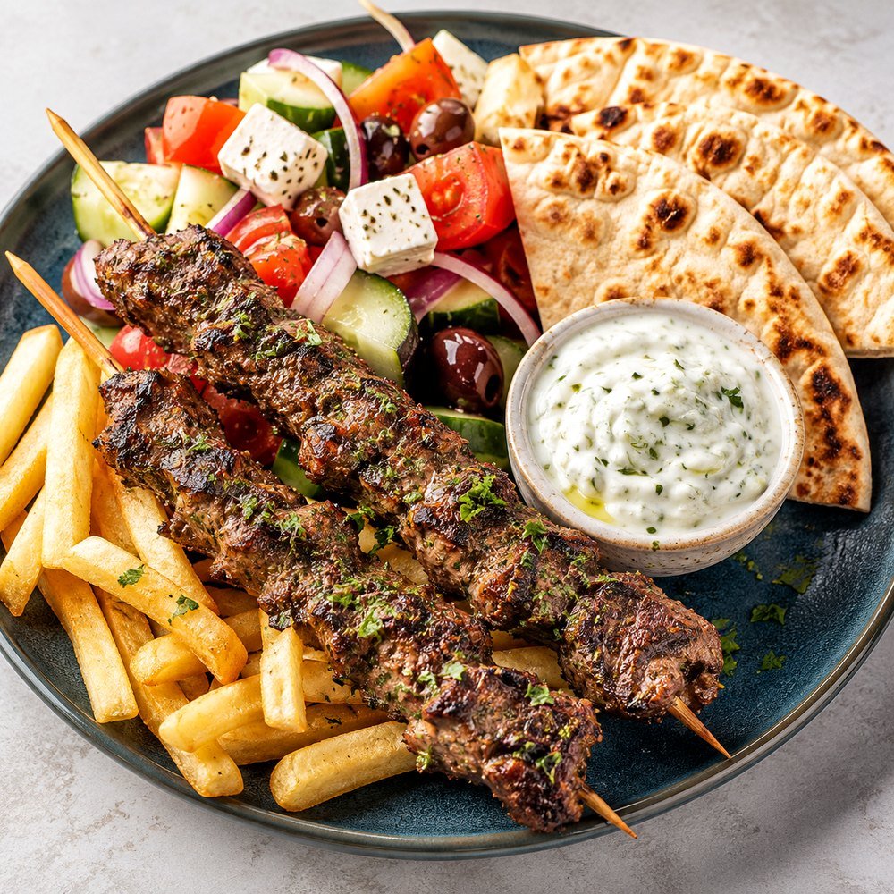 Marinated Lamb Skewers