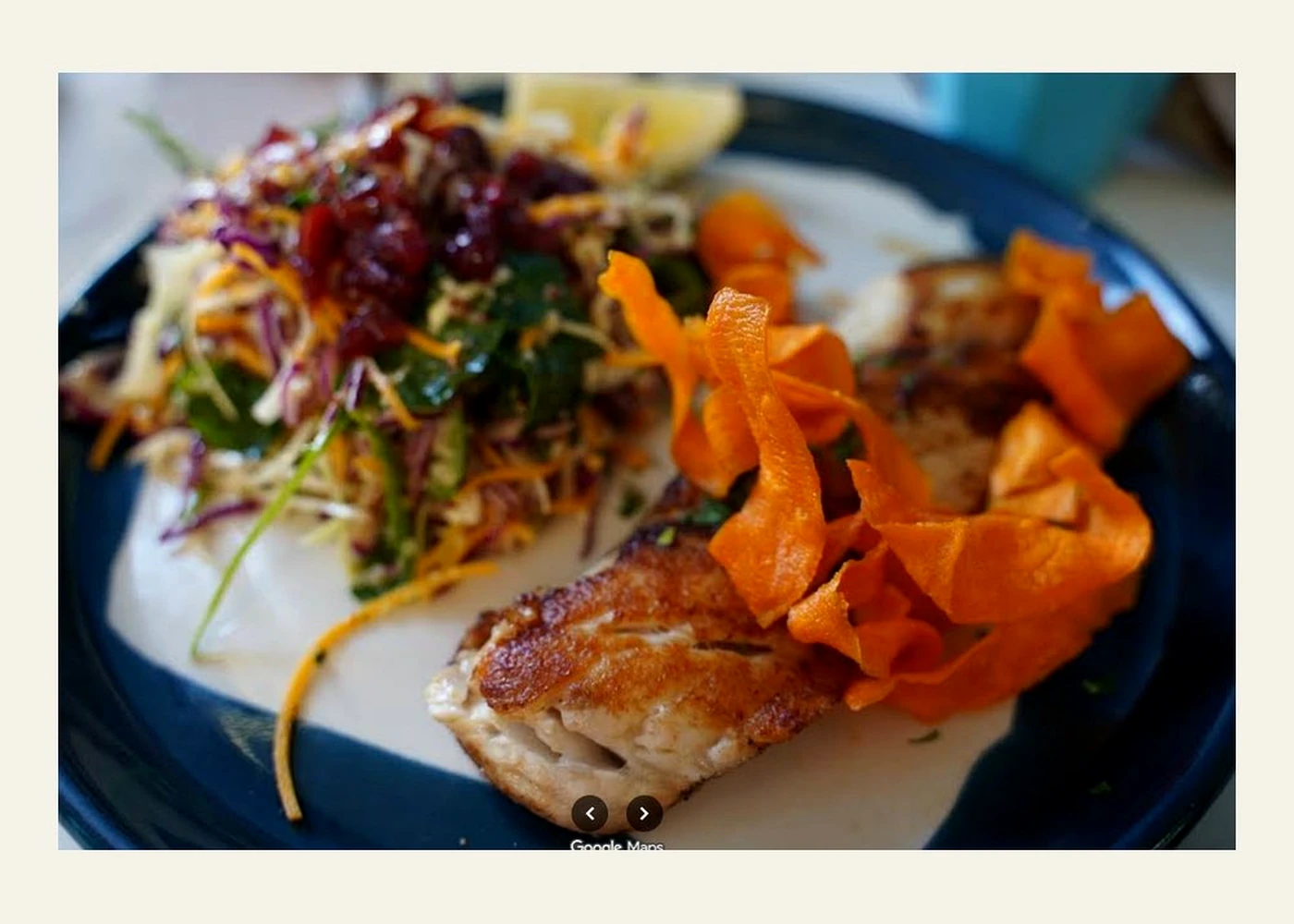 Seafood prepared with care